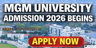 MGM University Admission 2026 Begins; Apply  by April 12 @mgmu.ac.in